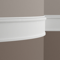 Молдинг гибкий из полиуретана 1.51.381 Европласт -  Декоративный молдинг для подсветки