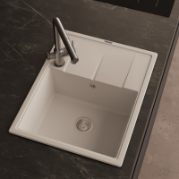 Кухонная мойка ABBER Quarz AQ2903W белый