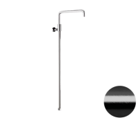 Душевая колонна телескопическая Remer 330A7DCESDEVCFP, черный брашированный хром 330A7DCESDEVCFP
