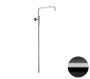 Душевая колонна телескопическая Remer 330A7DCESDEVCFP, черный брашированный хром 330A7DCESDEVCFP