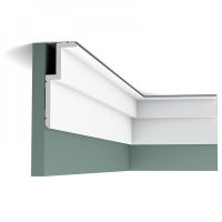 C391 Карниз для подсветки Orac Decor из полиуретана - Плинтус потолочный
