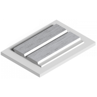 Стеновая панель из дюрополимера HIWOOD LV123 W36 - 3D Панель