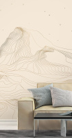 Арт. L564-COL2-GOLD | Панно Lines