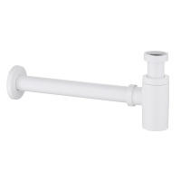 Сифон для раковины ABBER AF0030W белый матовый