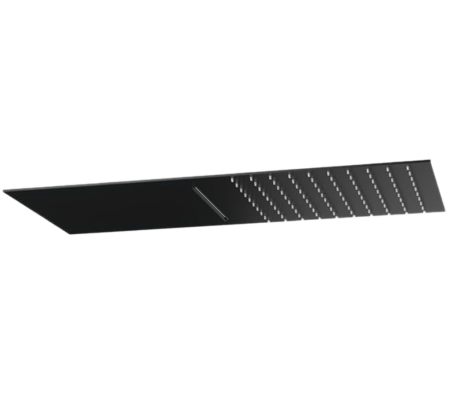 Верхний душ настенный 50x25 см Remer 350UFCANOX, черный матовый 350UFCANOX