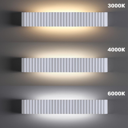 Светильник настенный с переключателем цветовой температуры NovoTech YESO LED 16W 3000/4000/6000K 359403 OVER