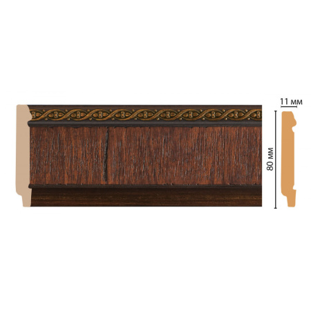 Плинтус напольный  144-2