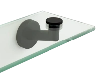 Полка 53 см Remer Guest GS20NO, черный матовый GS20NO