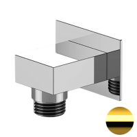 Шланговое подключение для душа Remer 309WDO, золото глянцевое 309WDO