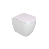 Чаша приставного унитаза GSG Ceramic Design Like LKWC01000P, белый глянцевый LKWC01000P