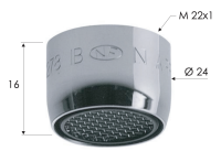 Аэратор смесителя для кухни, F22 Remer 81 81