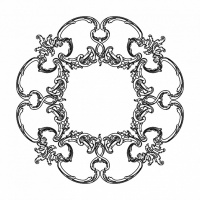 Розетка RODECOR 87010rc потолочная из полимерного гипса - Готовое решение Rodecor из элементов