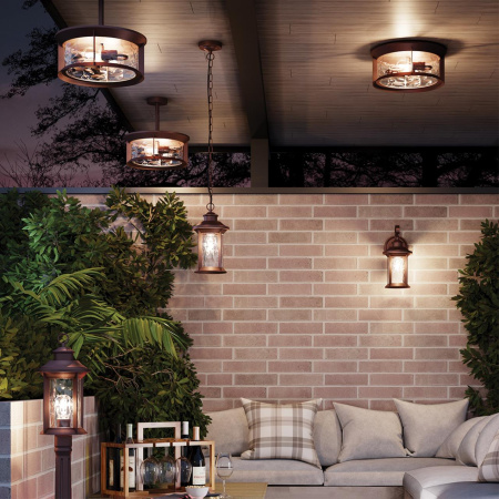 Ландшафтный светильник на столб Odeon Light MAVRET на столб E27 1*60W IP44 4961/1A