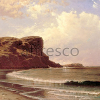Картина: Alfred Thompson Bricher, Castle Rock Nahant Massachusetts