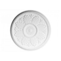 Розетка потолочная с рисунком  1.56.033 из полиуретана Европласт - Орнаментальная розетка