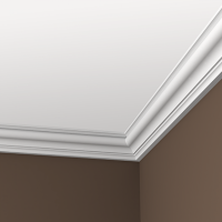 Карниз из полиуретана 1.50.129 Европласт - Плинтус потолочный