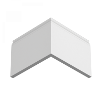 Плинтус напольный из ЛДФ Ultrawood  Base 0007 (2440 x 185 x 15 мм.)