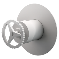 Смеситель для душа Remer Chrono CH30LBO, белый матовый CH30LBO