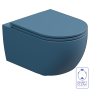 Чаша подвесного унитаза со смывом Smart Clean GSG Ceramic Design Like LKWCSO027, Denim Matt LKWCSO027