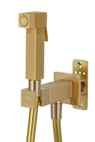 Гигиенический душ со смесителем Remer Absolute Q64BG, золото брашированное Q64BG