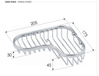 Мыльница угловая Remer RB273CR RB273CR