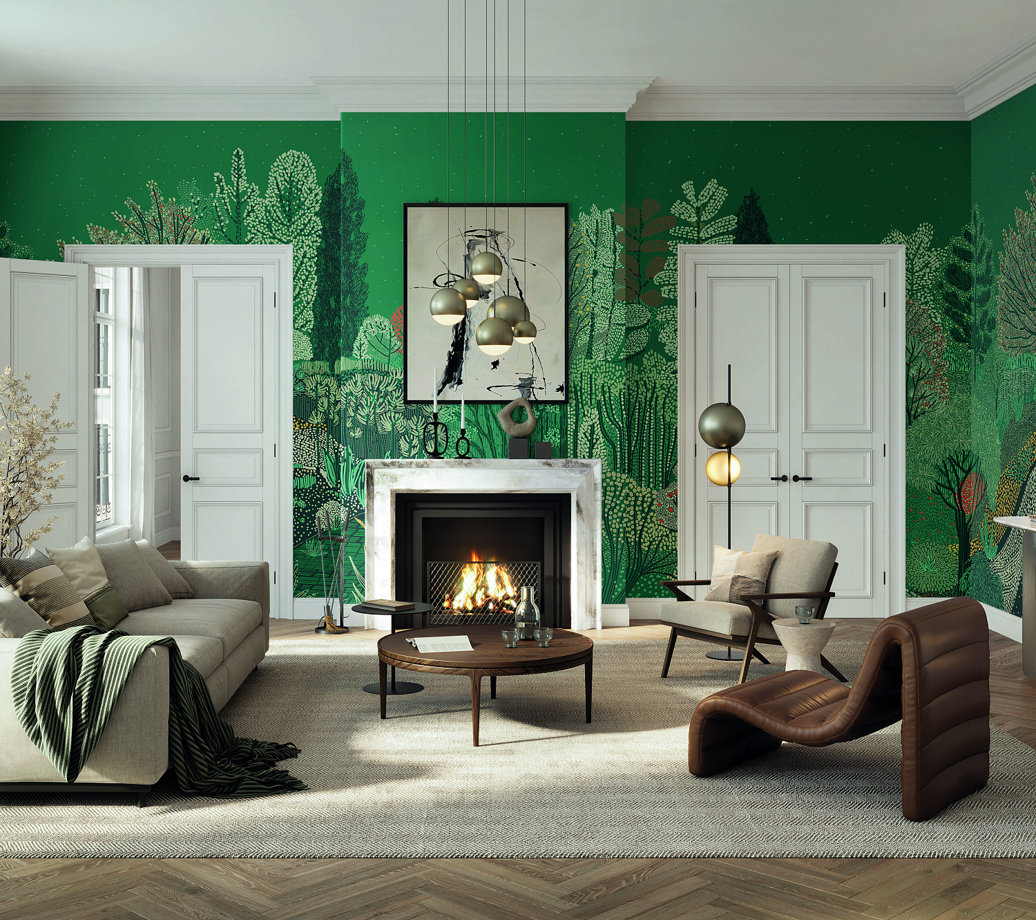 «Загадочный лес» от LOYMINA: сказка на ваших стенах