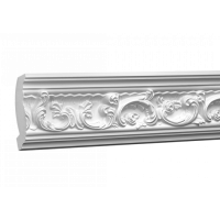 Карниз из полиуретана 1.50.124 Европласт - Плинтус потолочный с рисунком