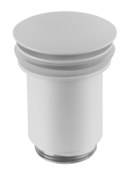Донный клапан без перелива 1”1/4 Remer 904CC114BO, белый матовый 904CC114BO