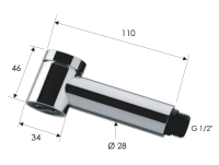 Гигиенический душ Remer 332EUX 332EUX