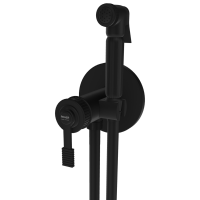 Гигиенический душ со смесителем Remer Atelier AL65ZNO, черный матовый AL65ZNO