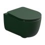Чаша подвесного унитаза со смывом Smart Clean GSG Ceramic Design Hit! HIWCSO036, Smeraldo Matt HIWCSO036