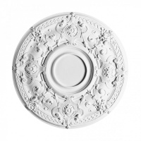 R38 Розетка потолочная с рисунком Orac Decor из полиуретана - Орнаментальная розетка