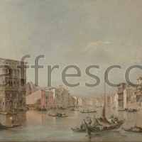 Картина: Франческо Гварди, Большой канал Венеции