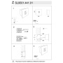 Светильник уличный настенный ST LUCE VISANO  SL9501.441.01