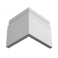 Плинтус напольный из ЛДФ Ultrawood  Base 5272 (2440 x 160 x 15 мм.)