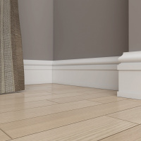 Плинтус напольный из ЛДФ Ultrawood  Base 0019 (2440 x 66 x 12 мм.)