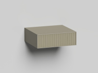 Подвесной модуль Armonia 600x200 без выреза под сифон 27A.1.600.200.13.0