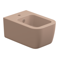 Биде подвесное GSG Ceramic Design Brio BRBISO032, Cipria Matt BRBISO032