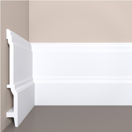 Напольный плинтус Bello Deco П18 200-23 из XPS Polymer