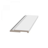 Плинтус напольный из массива дерева Ultrawood арт. Base 5501 W (2440 x 100 x 12 мм.)