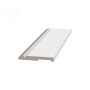 Плинтус напольный из массива дерева Ultrawood арт. Base 5501 W (2440 x 100 x 12 мм.)