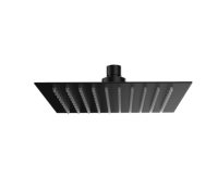 Верхний душ с шарнирным соединением 25 см Remer 357UFS25NOX, черный матовый 357UFS25NOx