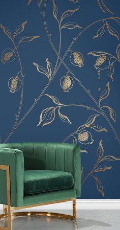 Арт. L506-COL23-GOLD | Панно Lines