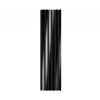 Комплект акуст.панелей, черный войлок, 1200х300х19мм, рейки ЭКОПОЛИМЕР, черное зеркало/2шт.