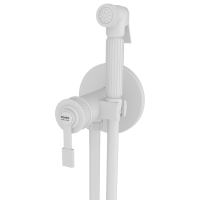 Гигиенический душ со смесителем Remer Atelier AL65ZBO, белый матовый AL65ZBO