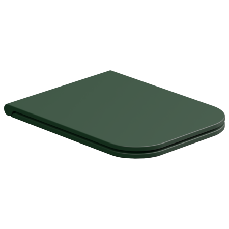 Крышка с сиденьем для подвесного унитаза с микролифтом GSG Ceramic Design Brio BRCOPRSLTICR036, Smeraldo Matt BRCOPRSLTICR036