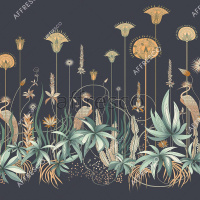 Золотые павлины ,  арт. ID139341