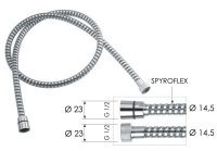 Шланг для душа ПВХ 150 см Remer 334CNNC150 334CNNC150brass