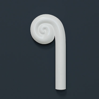 Декоративный элемент правый 1.62.806 из полиуретана Европласт