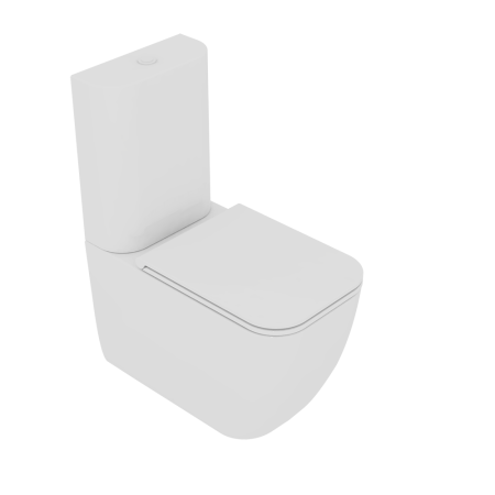 Чаша напольного унитаза GSG Ceramic Design Brio BRMBL000P, белый глянцевый BRMBL000P